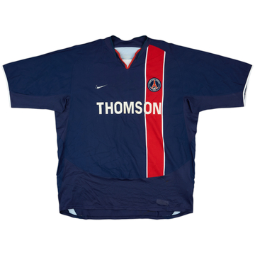 2003-04 Paris Saint-Germain Home Shirt - 5/10 - (XL)