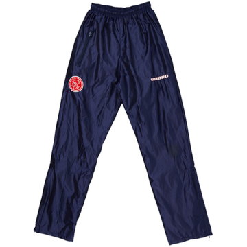 1997-98 Ajax Umbro Track Pants/Bottoms - 9/10 - (M)