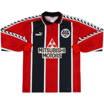 1996-98 Eintracht Frankfurt Home L/S Shirt - 8/10 - (S)