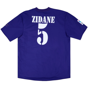 2001 Real Madrid Third Shirt Zidane #5 (XL)
