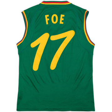 2002 Cameroon Home Vest Shirt Foe #17 - 6/10 - (M)
