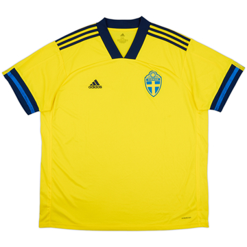 2020-21 Sweden Home Shirt - 10/10 - (XXL)
