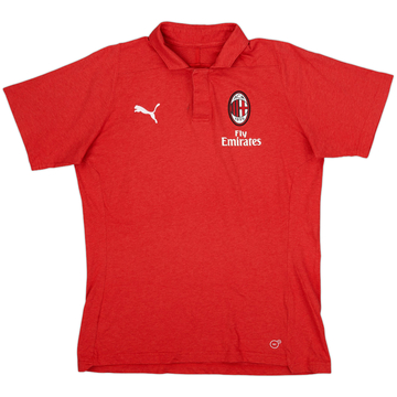 2019-20 AC Milan Puma Polo Shirt - 10/10 - (L)
