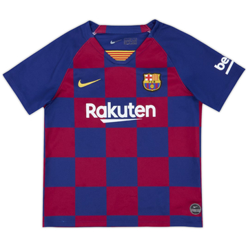 2019-20 Barcelona Home Shirt - 8/10 - (6-7 Years)