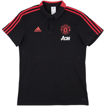 2018-19 Manchester United adidas Polo Shirt - 6/10 - (L)