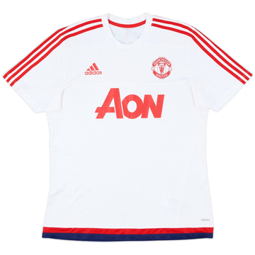 2015-16 Manchester United adizero Training Shirt - 6/10 - (L)