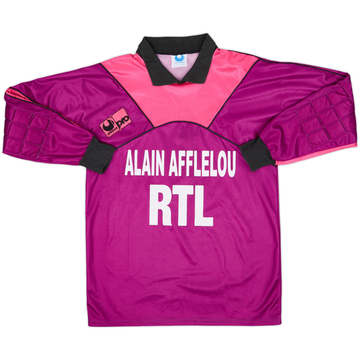 1990-91 Paris Saint-Germain GK Shirt #1 - 9/10 - (L)