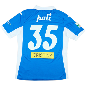 2015-16 Novara Match Issue Home Shirt Poli #35