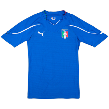 2010-12 Italy Authentic Home Shirt - 4/10 - (M)