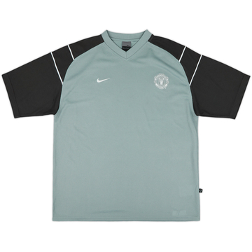 2003-04 Manchester United Nike Training Shirt - 8/10 - (L)