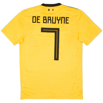 2018-19 Belgium Away Shirt De Bruyne #7 (S)