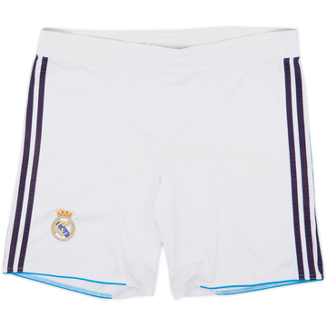 2012-13 Real Madrid Home Shorts - 5/10 - (S)