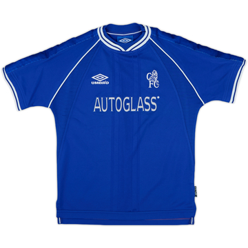 1999-01 Chelsea Home Shirt - 8/10 - (L.Boys)