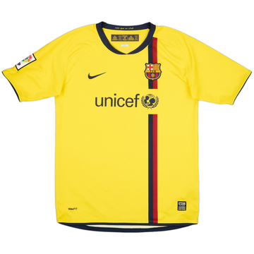 2008-10 Barcelona Away Shirt - 8/10 - (XL.Boys)