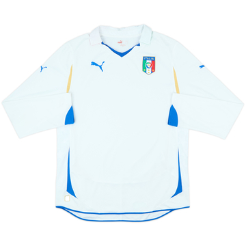 2010-12 Italy Away L/S Shirt - 7/10 - (L)
