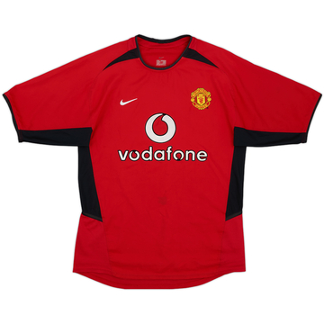 2002-04 Manchester United Home Shirt - 4/10 - (S)