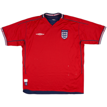 2002-04 England Away Shirt - 5/10 - (L)