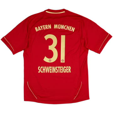 2011-13 Bayern Munich Home Shirt Schweinsteiger #31