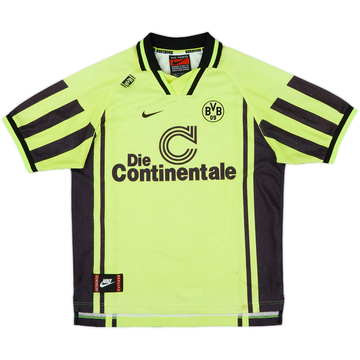 1996-97 Borussia Dortmund Home Shirt - 7/10 - (XL.Boys)