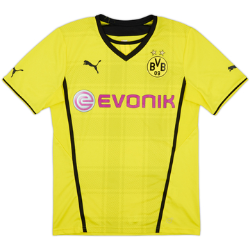 2013-14 Borussia Dortmund Home Shirt - 7/10 - (M)