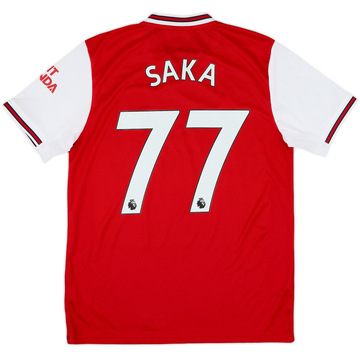 2019-20 Arsenal Home Shirt Saka #77 - 10/10 - (M)