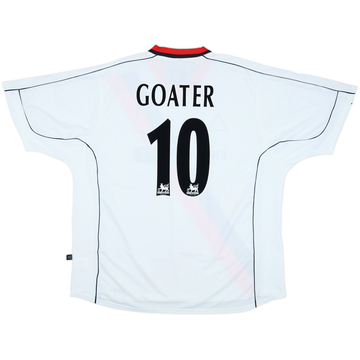 2002-03 Manchester City Away Shirt Goater #10 (XXL)