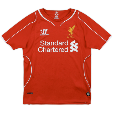 2014-15 Liverpool Home Shirt - 7/10 - (S.Boys)