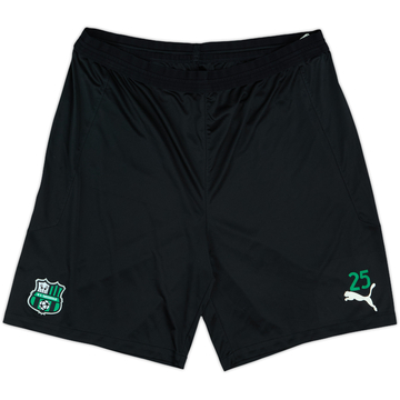 2020-21 Sassuolo Player Issue Puma Training Shorts #25 - 7/10 - (XL)