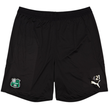 2018-19 Sassuolo Player Issue Training Shorts #21 - 6/10 - (XL)