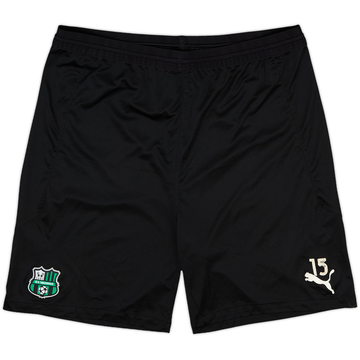2018-19 Sassuolo Player Issue Training Shorts #15 - 6/10 - (XL)
