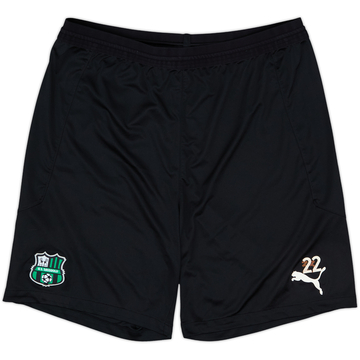 2018-19 Sassuolo Player Issue Training Shorts #22 - 7/10 - (L)