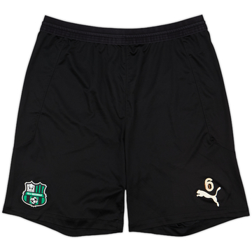 2018-19 Sassuolo Player Issue Training Shorts #6 - 6/10 - (M)