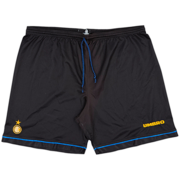 1996-97 Inter Milan Home Shorts - 5/10 - (XL)