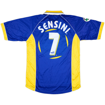 1997-98 Parma Match Issue Away Shirt Sensini #7