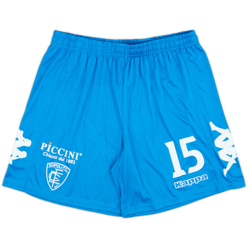 2018-19 Empoli Home Shorts #15 - 10/10 - (XL)