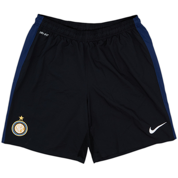 2013-14 Inter Milan Home Shorts - 9/10 - (XL)