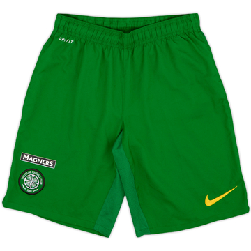 2013-14 Celtic Away Shorts - 9/10 - (S)