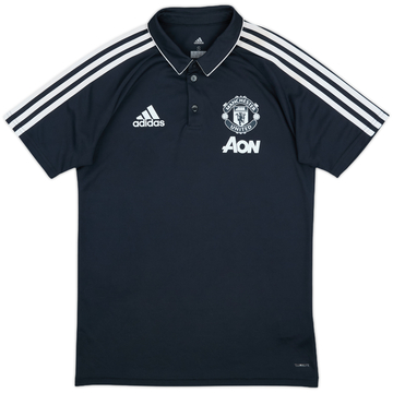 2017-18 Manchester United adidas Polo Shirt - 10/10 - (S)