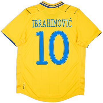2012-13 Sweden Home Shirt Ibrahimovic #10 - 5/10 - (M)