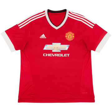 2015-16 Manchester United Home Shirt - 5/10 - (XXL)