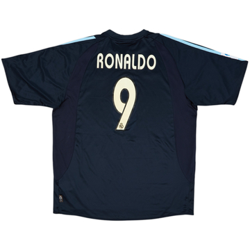 2003-04 Real Madrid Away Shirt Ronaldo #9 - 6/10 - (L)