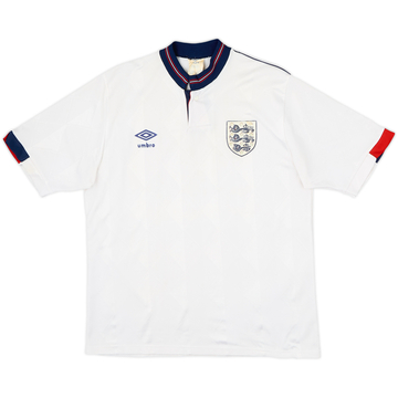 1987-90 England Home Shirt - 7/10 - (M)