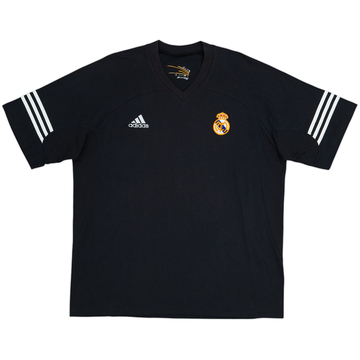 2002-03 Real Madrid adidas Cotton Tee - 7/10 - (XL)