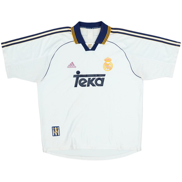 1998-00 Real Madrid Home Shirt - 4/10 - (L)