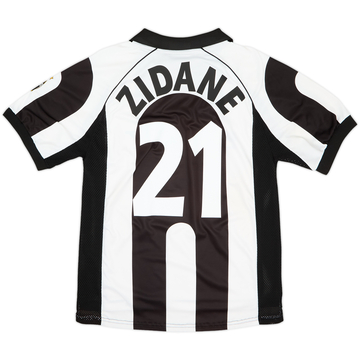 1997-98 Juventus Centenary Home Shirt Zidane #21 - 9/10 - (M)