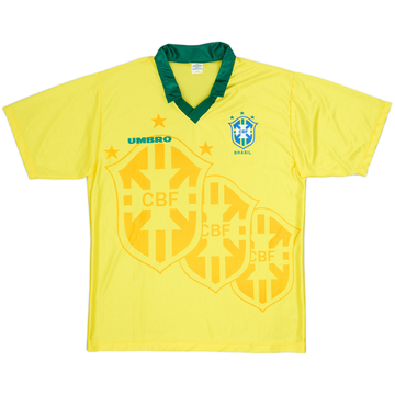 1994 Brazil Home Shirt - 8/10 - (XXL)