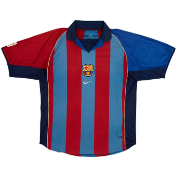 2001-02 Barcelona Home Shirt - 5/10 - (L)