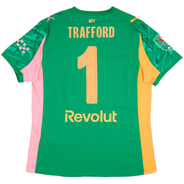 2025-26 Manchester City Match Issue Carabao Cup Final GK Shirt Trafford #1
