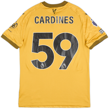 2025-26 Crystal Palace Match Issue Third Shirt Cardines #59