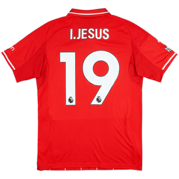 2025-26 Nottingham Forest Match Issue Home Shirt I.Jesus #19